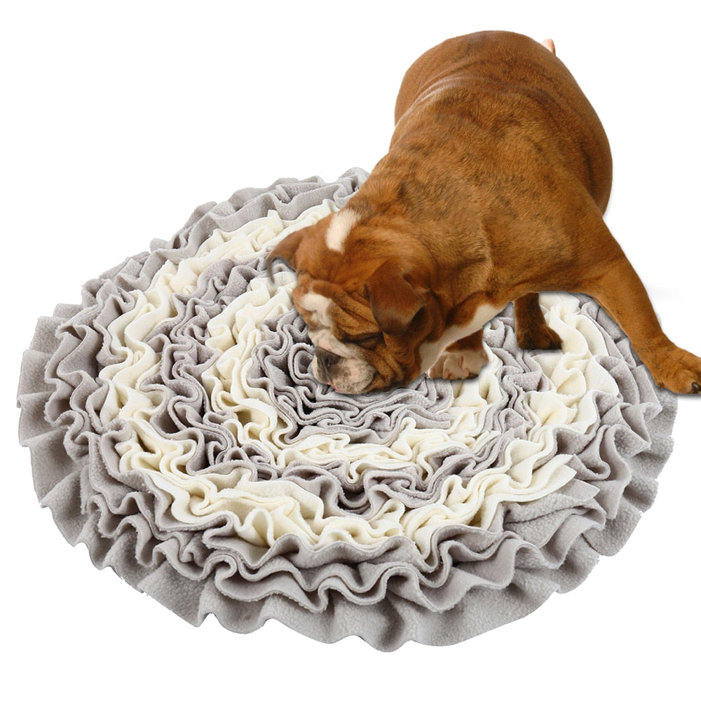 Dogs Snuffle Mat Pet Leak Food Anti Choking Mat Cat Dog Training Blanket Nose Sniffing Blanket Fleece Pads Dog Mat Nose Pad|Houses, Kennels & Pens|