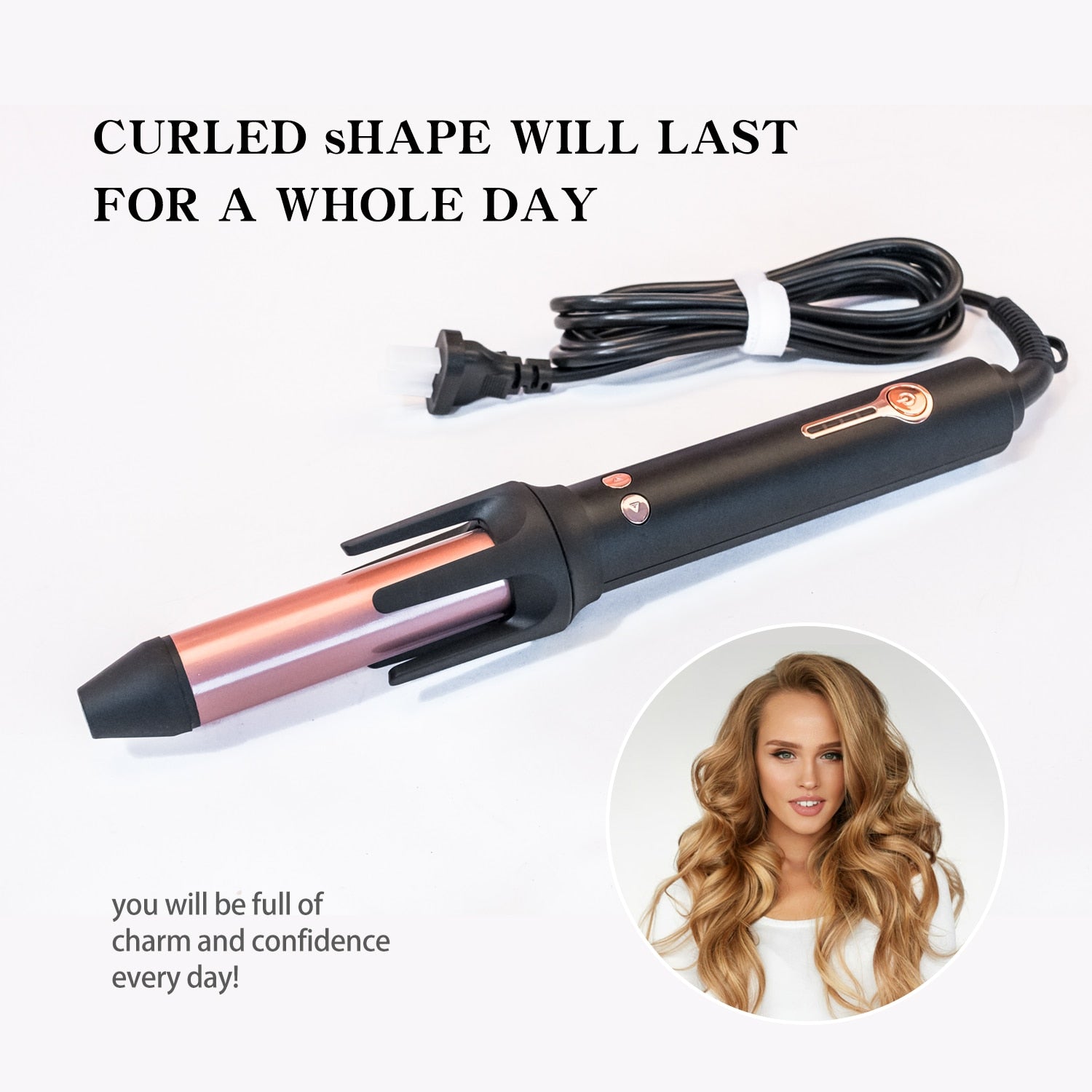 Automatic Hair Curler Rollers Machine Ceramic Fast Heat Hair Waver Wand Professional Curler Hair Iron Styling Tools Curling Iron