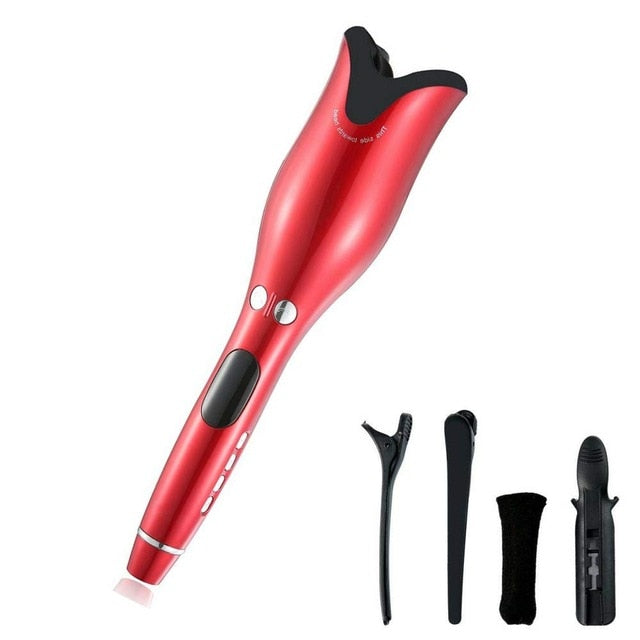 Automatic Hair Curler Wireless Ceramic Curling Iron Tongs Air Curler Curling Wand Hair Waver Styler Tools Portable Hair Crimper