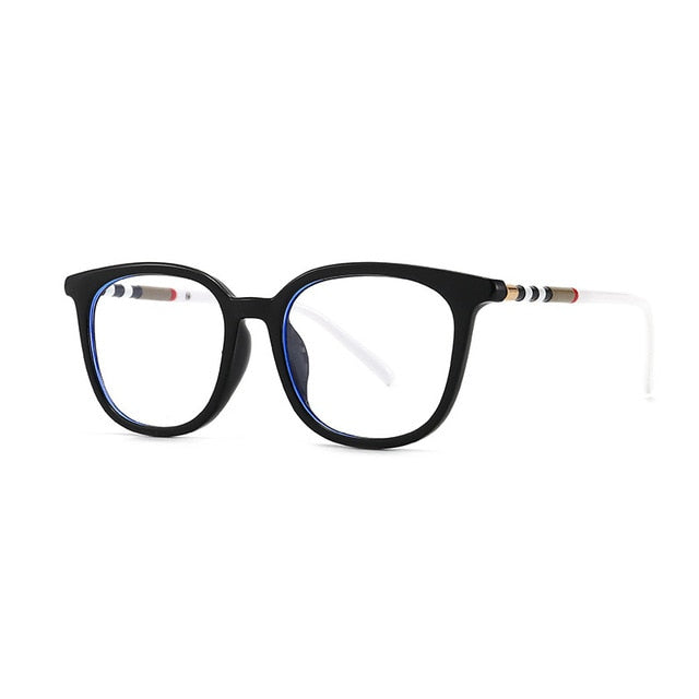 Anti Blue Light TR90 Women Cat Eye Glasses Frames Luxury Men Optical Computer Glasses