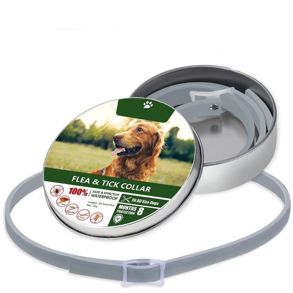 Dog Collar Anti Flea Mosquitoes Ticks Insect Waterproof Herbal Pet Collar 8 Months Protection Dog Accessories