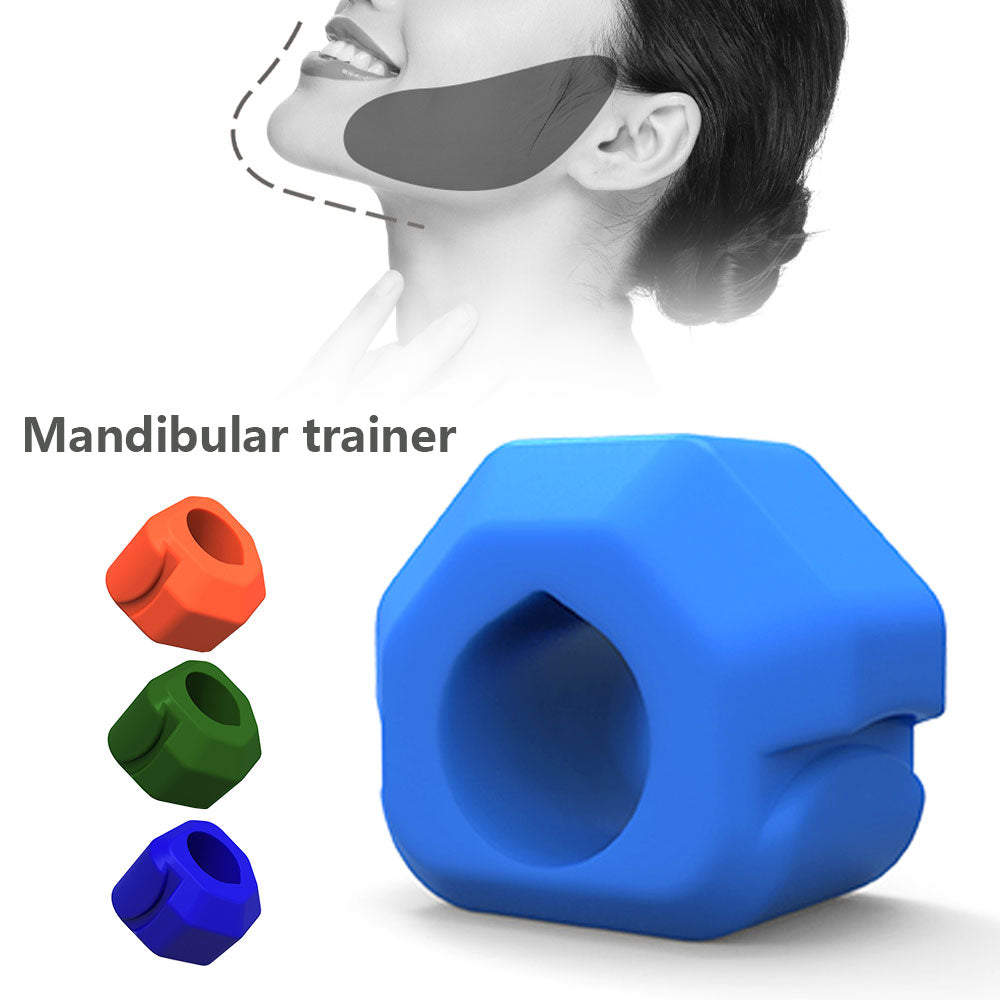 JawLine Exercise Ball Food grade Silica Gel Facial Muscle Training Fitness Ball Jaw Face Neck Exerciser Jaw Muscle Training Ball