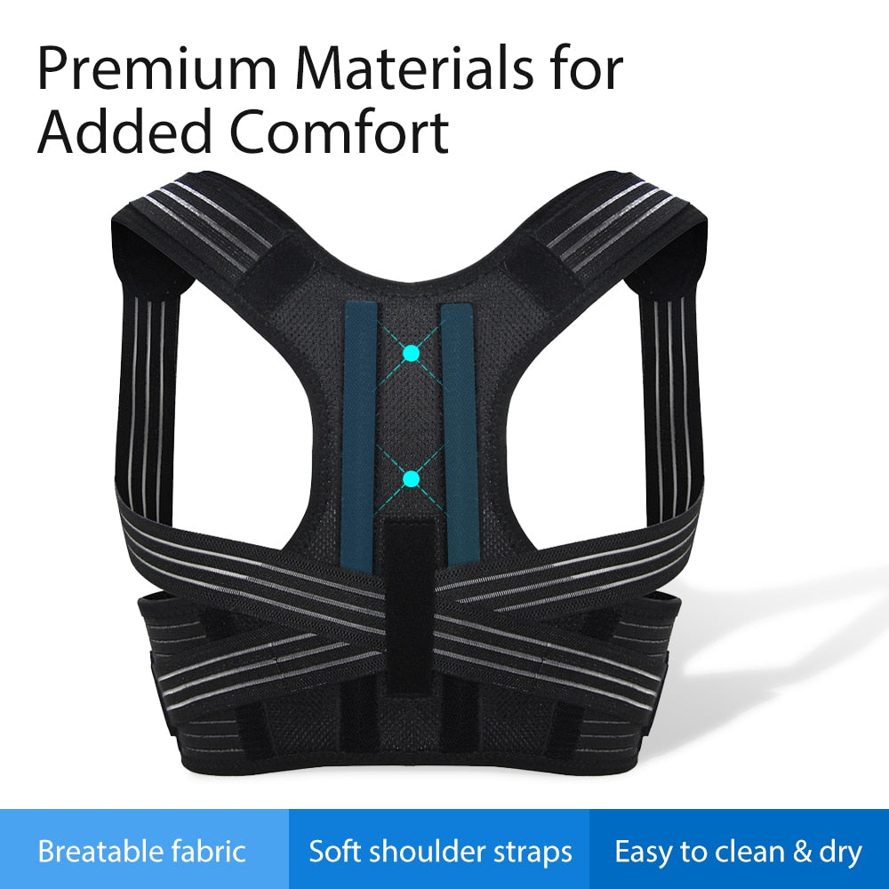 Posture Corrector Brace Shoulder Back Support Belt for Unisex Braces & Supports Belt Shoulder Posture