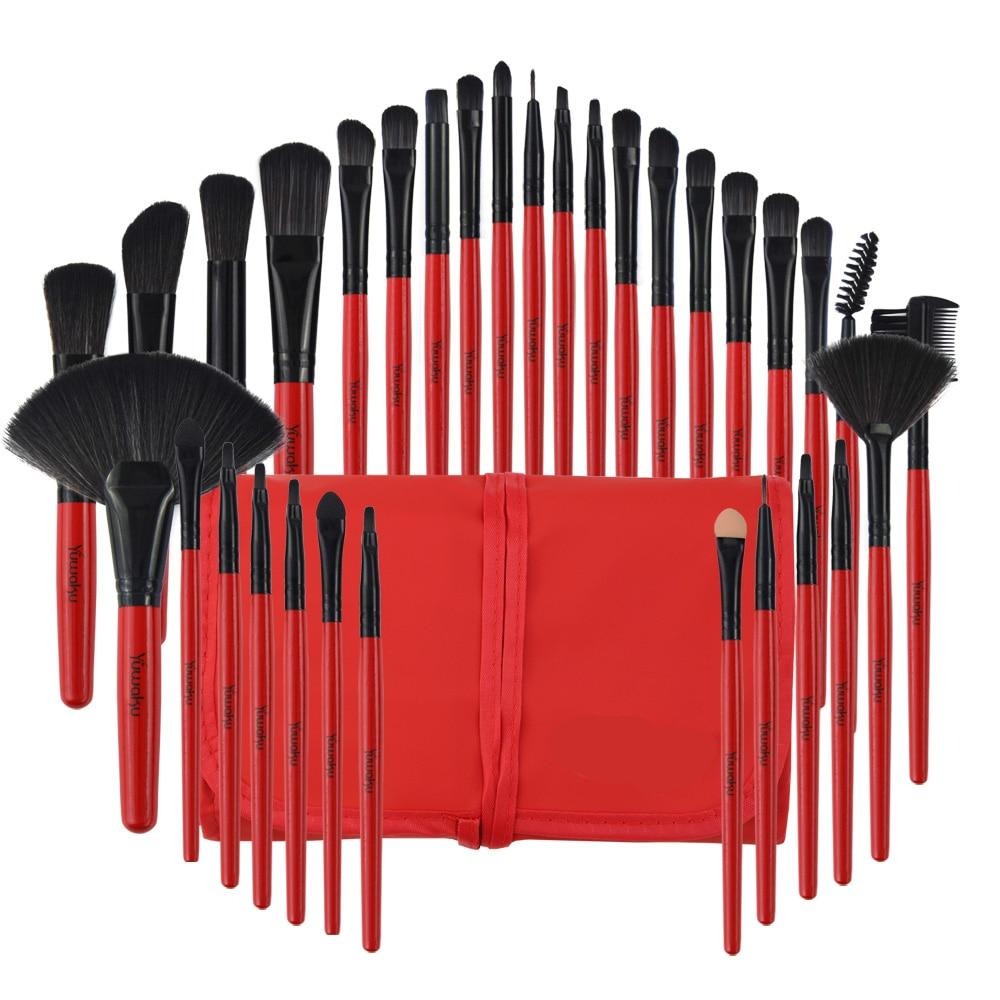 32Pcs Makeup Brush Set with Brush Bag High Quality Cosmetic Brush Eye Powder Foundation Brushes Pincel Maquiagem Beauty Brushes