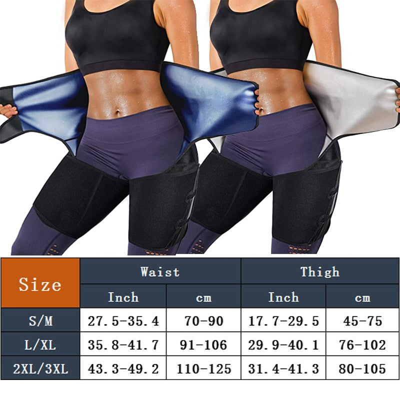 Waist Trainer Belt for Women Waist Thigh Trimmer Butt Lifter Slimming Workout Sweat Band Body Shaper Adjustable Hip Enhancer