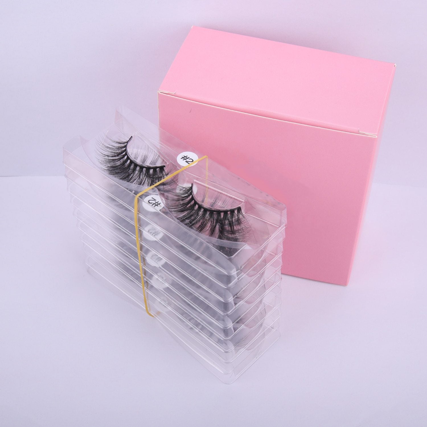 10/20/30 Pairs 3D Lashes Natural Eyelashes False Eyelashes Make Up Silk Lashes