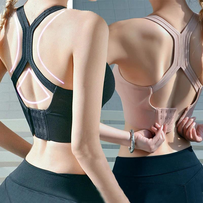 1/2PCS Women Bra Sexy Push Up Bras Fitness Seamless Bralette Female Brassiere Tank Tops Gather Shockproof Pad Underwear Lingerie