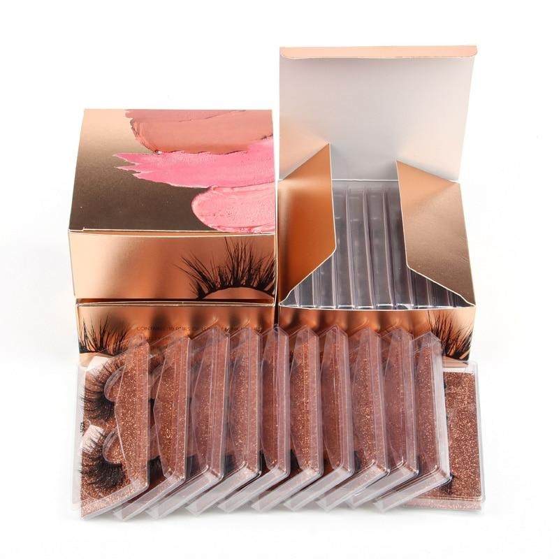Wholesale False Eyelashes Fashion Hand made 3d Volume Eyelashes Natural Messy Soft Lashes for Makeups In Bulk