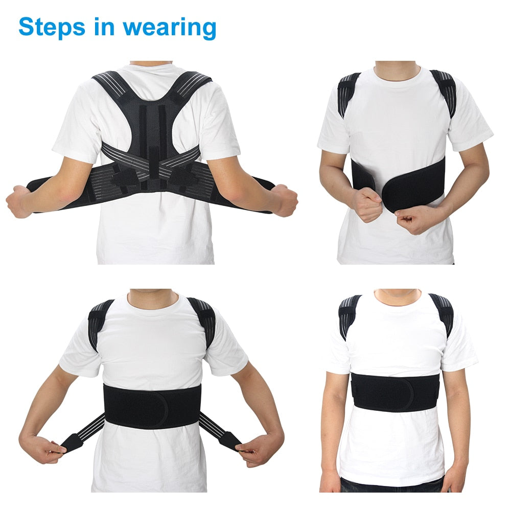 Posture Corrector Brace Shoulder Back Support Belt for Unisex Braces & Supports Belt Shoulder Posture