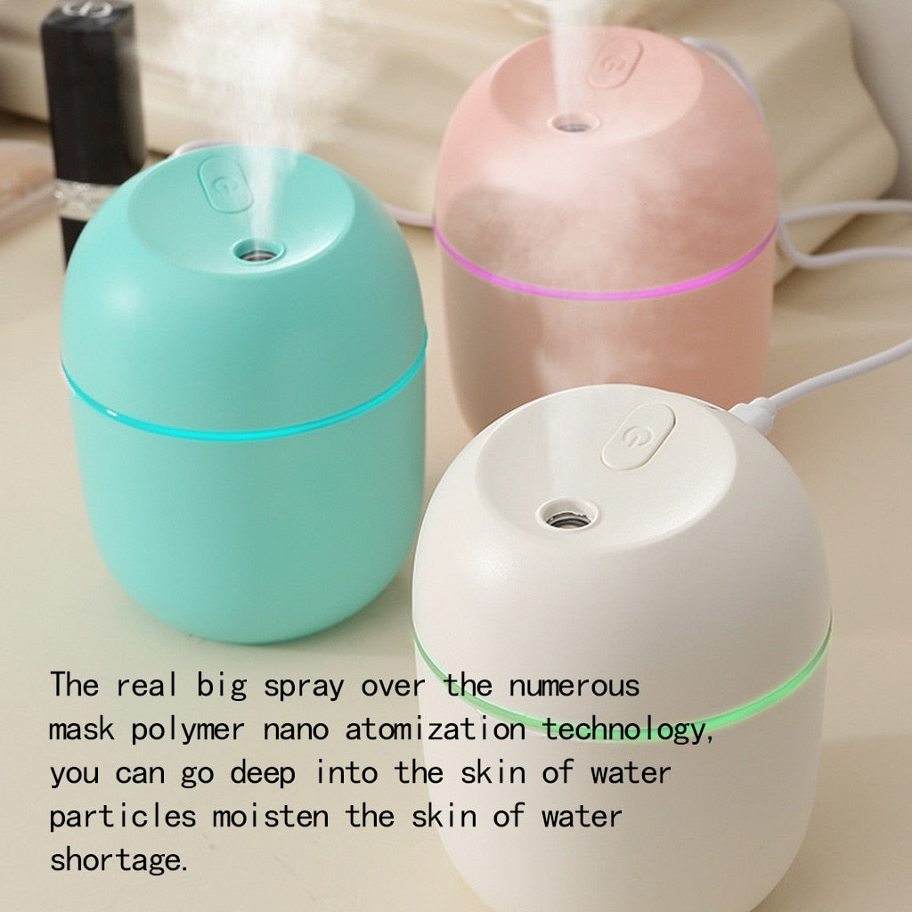 Large Air Diffuser Usb Capacity Small Portable Alcohol Humidifier For Home Bedroom Mini Humidifier Nawilzacz Powietrza