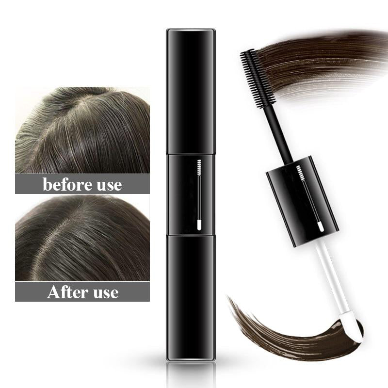 Temporary Hair Dye 2 in 1 applicator hair color brush and comb DIY Hair Color Wax Mascara Dye Cream