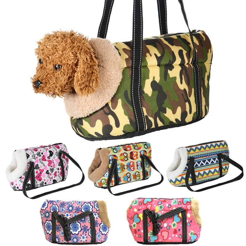 Soft Pet Small Dogs Carrier Bag Dog Backpack Puppy Pet Cat Shoulder Bags Outdoor Travel Slings For Chihuahua Pet cat Products