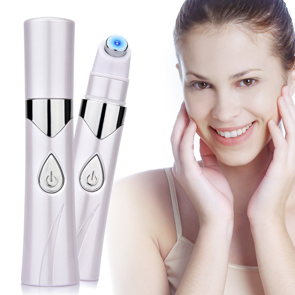 Therapy Acne Laser Pen Blue Light for Galvanic Waves Tightening Pores Shrinking Anti wrinkle Facial Skin Beauty Care Device Tool