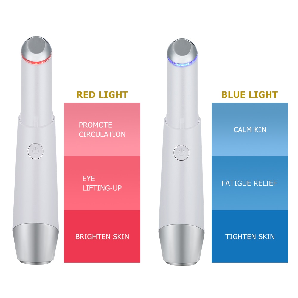 Electric Eye Massager Portable Wrinkles Reducing Anti Aging Skin Care Negative Ion Photon Therapy Facial Beauty Machine