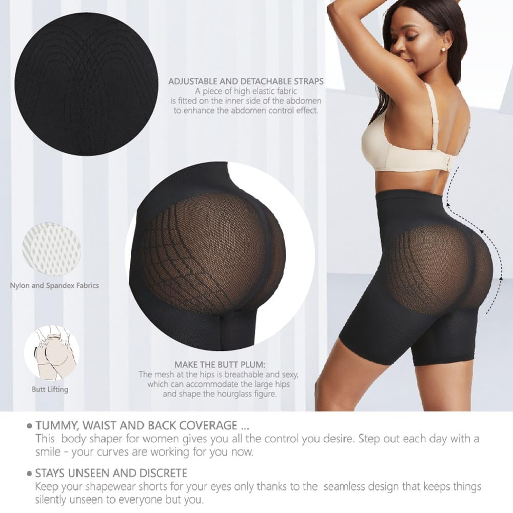 Slimming Full Body Shapers Butt Lifter Tummy Control Pants Seamless Women Underwear Bodysuits Shapewear Fajas Colombianas