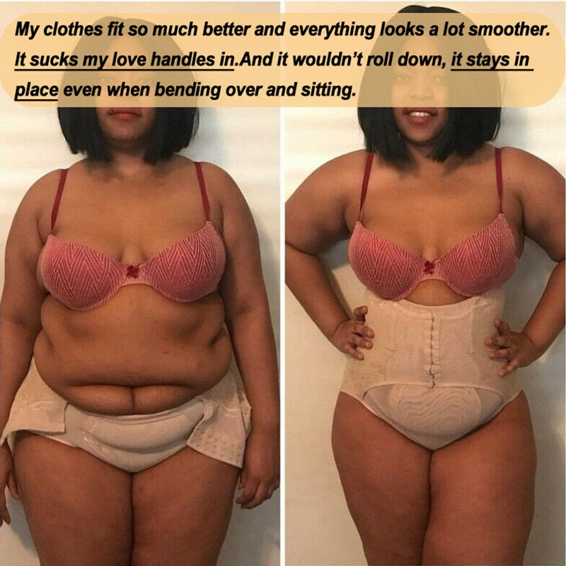 Faja Women Waist Trainer Body Shaper Butt Lifter High Waist Control Panties Shapewear Tummy Shaper Girdle Slimming Belt