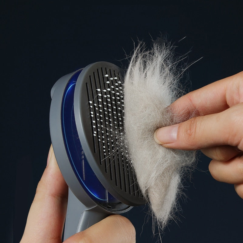 Cat Brush Dog Comb Hair Removes Pet Hair Comb For Cat Grooming Hair Cleaner Cleaning Beauty Products Self Cleaning Slicker Brush