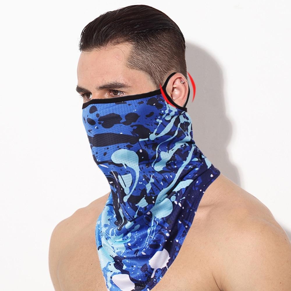 3D Headband Paisley Neck Gaiter Tube Scarves Hanging Ear Cover Scarf Breathable Windproof Face Mask Guard Bandana Men Women|Men's Scarves|