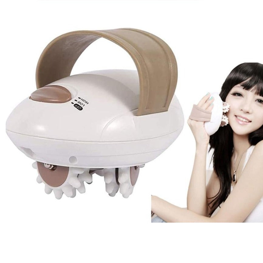 3D Electric Drum Body Slimming Massager Fat Burning Roller Anti Cellulite Machine Loss Weight Relax Muscle Equipment