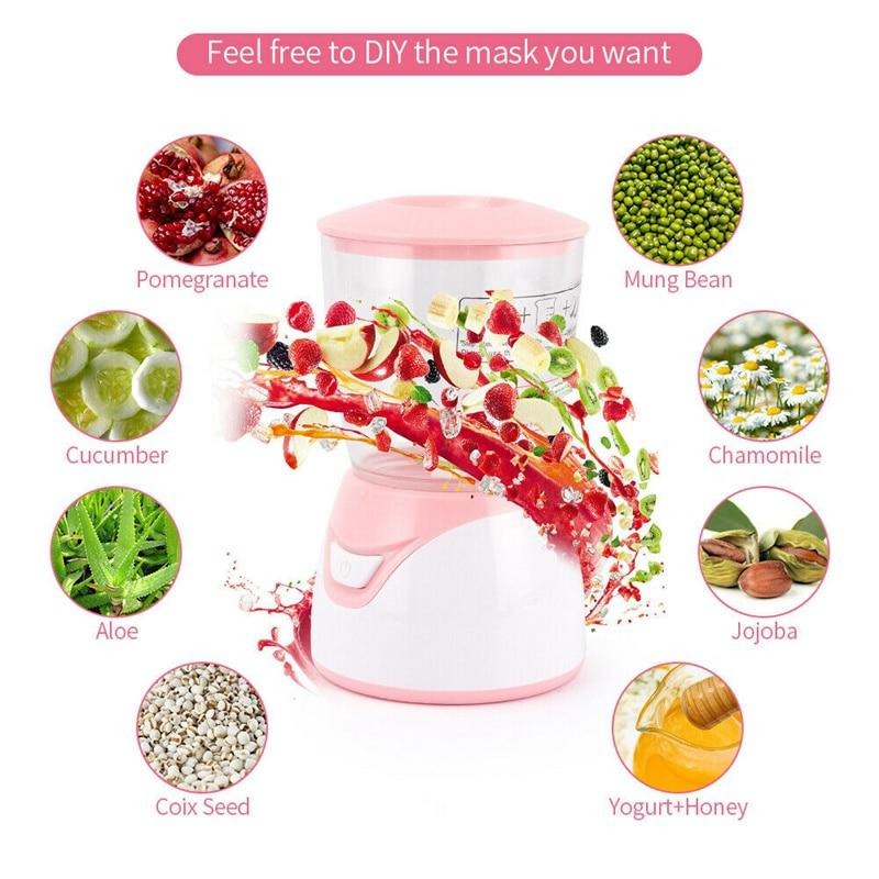 DIY Mini Face Mask Maker Automatic Vegetable Natural Collagen Fruit Face Mask Machine Skin Care Home makeup beauty Tool