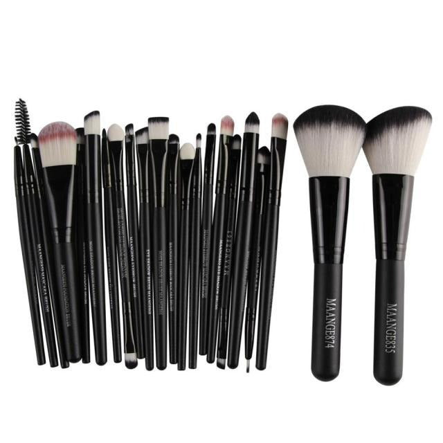 20/22Pcs Beauty Makeup Brushes Set Cosmetic Foundation Powder Blush Eye Shadow Lip Blend Make Up Brush Tool Kit Maquiagem
