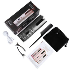 LCD Automatic Hair Curler Rotating Curling Iron Ceramic Professional H ...