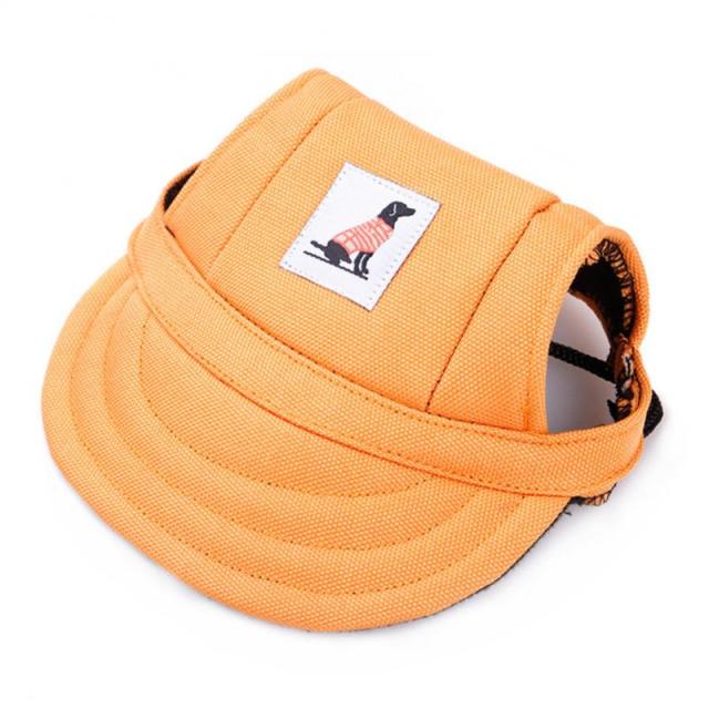 Summer Pet Dog Hat Cap Outdoor Dog Baseball Cap Canvas Small Dog Sunscreen Accessories Pet Dog Hat Baseball Cap Sports For Pet