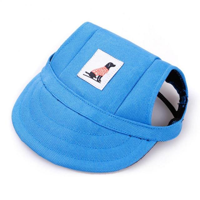 Summer Pet Dog Hat Cap Outdoor Dog Baseball Cap Canvas Small Dog Sunscreen Accessories Pet Dog Hat Baseball Cap Sports For Pet