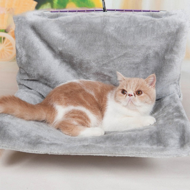 Cat Bed Removable Window Sill Cat Radiator Lounge Hammock for Cats Kitty Hanging Bed Cosy Carrier Pet Bed Seat Hammock