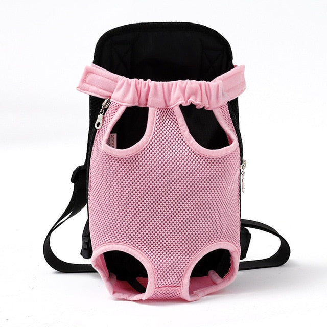 Breathable Pet Dog Carrier Backpack Bags Pet Outdoor Travel Mesh Front Carrier Bags For Chihuahua Cats Small Dogs Mesh Backpack
