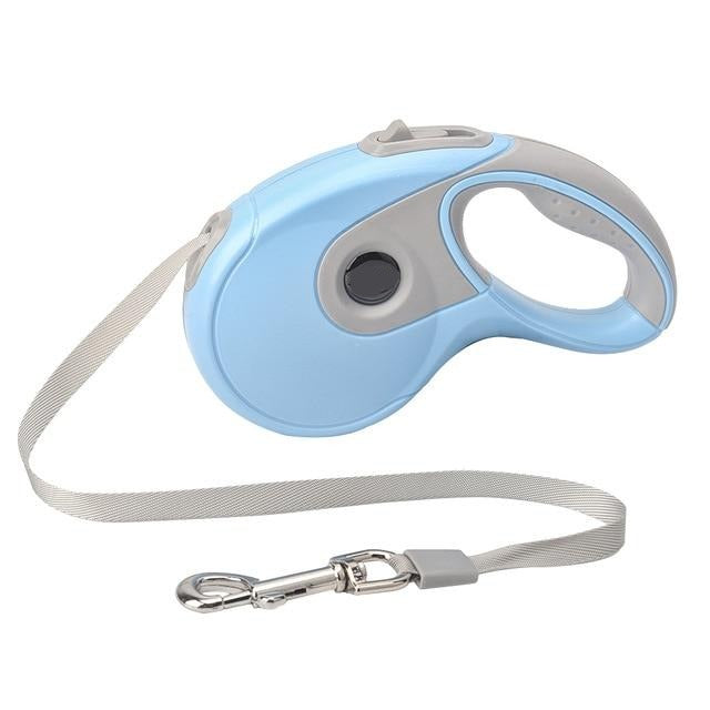 5M Retractable Dog Leashes with poop bag Dispenser Automatic extending Walking Pet Dog Lead Leash for Pet supplies Accessories